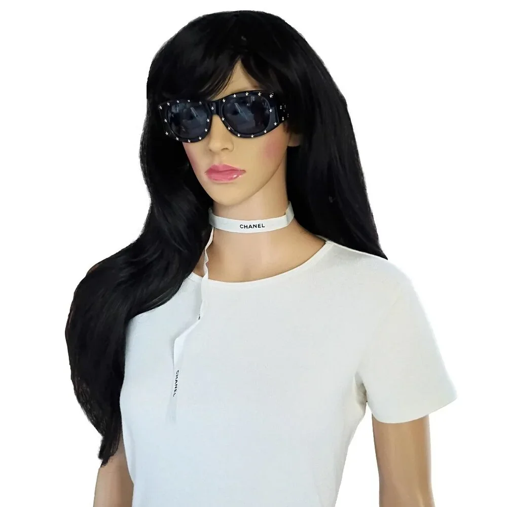 Rare Chanel 1990's Star Les Etoiles Studded CC Sunglasses - Picture 4 of 16